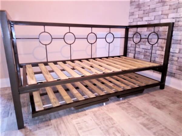 metal steel iron daybed image